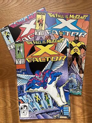 Buy X Factor  # 24,25,26 Marvel Comics  1988 • 40£