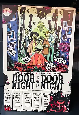 Buy DOOR TO DOOR NIGHT BY NIGHT 1 Marie Enger 1:5 Variant Cullen Bunn • 7.91£