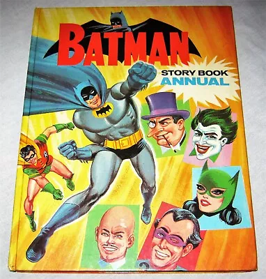 Buy BATMAN ANNUAL 1969 RARE Vintage Story Book DC Comics Joker Batgirl Robin Cult TV • 28£