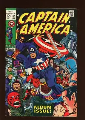 Buy Captain America 112 FN- 5.5 High Definition Scans * • 40.21£