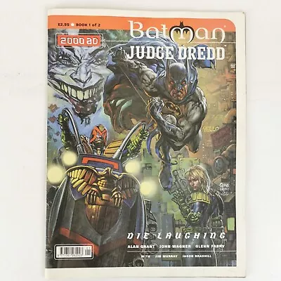 Buy Vintage Batman Judge Dredd Comic Die Laughing #1 1998 2000AD • 7.99£