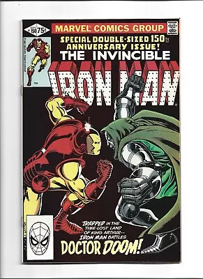 Buy Iron Man #150 (Sept. 1981, Marvel) NM- (9.2) Iron Man Vs. Doctor Doom !!!!!!!!!! • 39.59£