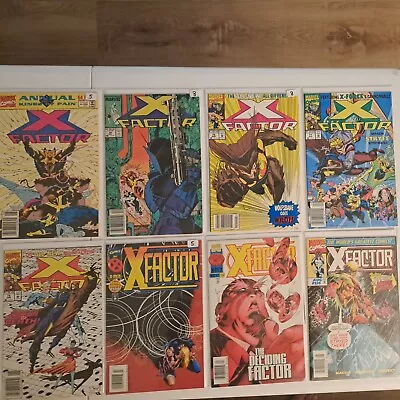 Buy 8 X-Factor Newsstand Lot #6 Annual #35 🔑  #76 #77 77 #112 #133 #136 VF-NM  • 47.30£