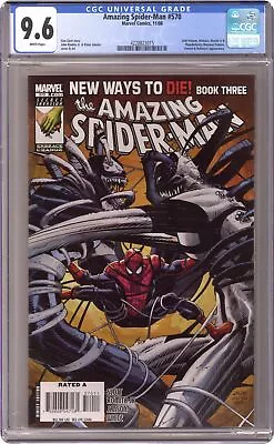 Buy Amazing Spider-Man #570A Romita Jr. 1st Printing CGC 9.6 2008 4228823015 • 61.54£