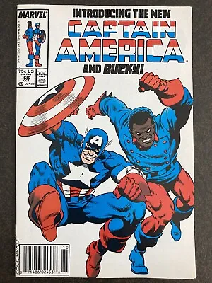 Buy Captain America #334 1st John Walker Lemar Hoskins Bucky Newsstand 1987 Vf/nm Hi • 17.76£