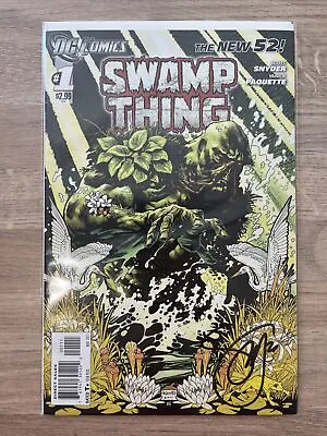 Buy DC Comics Swamp Thing #1 2011 Signed By Scott Synder • 17.99£