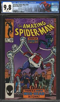 Buy Amazing Spider-man #263 CGC 9.8 NM/MT 1st Normie Osborn Custom Label 1985 • 118.37£