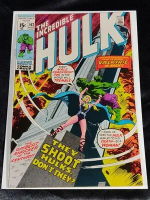 Buy Incredible Hulk #142 - Marvel 1971 -  They Shoot Hulks, Don't They?  • 76.33£