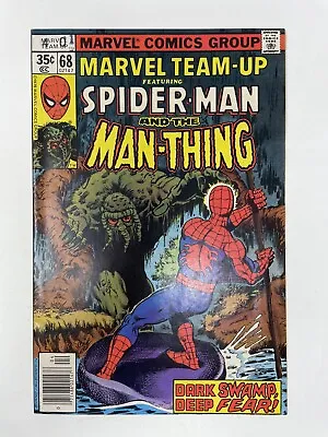 Buy Marvel Team-Up #68 Spider-Man & Man-Thing 1st D’Spayre Marvel Comics MCU • 10.44£