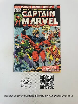 Buy Captain Marvel # 31 FN- Comic Boook Avengers Kree Skrull Hulk Thor X-Men 1 J225 • 39.97£