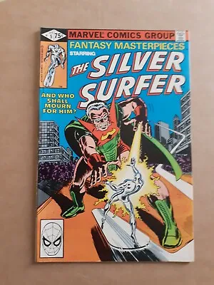 Buy Fantasy Masterpieces No 5 Silver Surfer VS The Stranger VF+ 1980 Marvel Comic • 7.99£