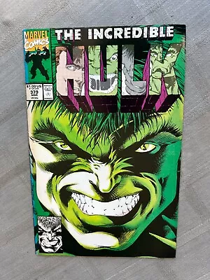 Buy The Incredible Hulk Volume 1 No 379 Vo IN Very Good Condition/Very Fine • 10.14£