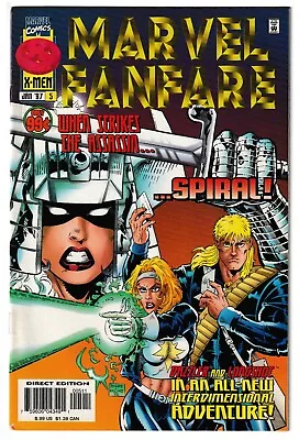 Buy Marvel Fanfare #5 - Marvel 1997 - Cover By Stephen Jones [Ft Dazzler | Longshot] • 6.49£