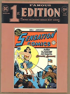 Buy Famous First Edition C-30 FN Sensation 1 Reprint WONDER WOMAN 1974 DC Comic S731 • 10.58£
