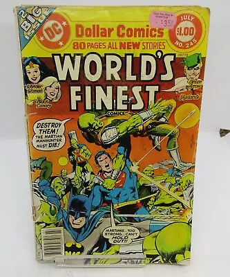 Buy DC World's Finest #245 July 1977 Comic Book (Loose Cover) • 9.99£