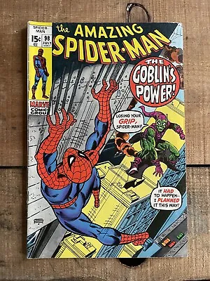 Buy Vintage 1971 Marvel Comics The Amazing Spider-Man #98 GOBLINS POWER Ungraded • 75.95£