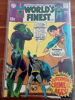 Buy World's Finest Comic #183 Mar 1969 (VG+) Silver Age Superman Batman Adams Cover • 5.50£