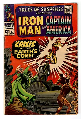 Buy TALES OF SUSPENSE #87 Marvel Comics 1967 Captain America, Iron Man • 7.11£