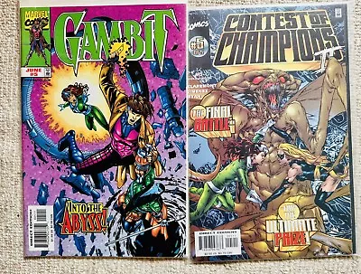 Buy Gambit 5 And Contest Champions 5 Marvel Comics Featuring  Rogue Vs Ms Marvel • 6£