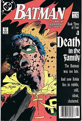Buy DC Comics Batman #428 (1988) Death In The Family Part 3 *Death Of Robin By Joker • 49.71£