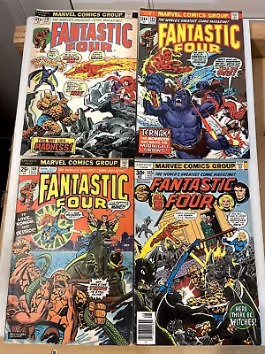 Buy Fantastic Four 138 145 149 185 198 200-202 204 205 207 208 Lot 12 Marvel Comics • 64.19£
