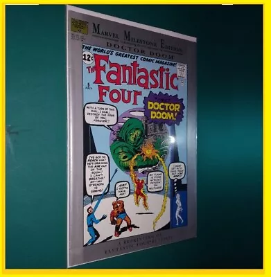 Buy Marvel Milestone Edition Facsimile Fantastic Four #5 1962 1st Appearance Dr Doom • 2.45£