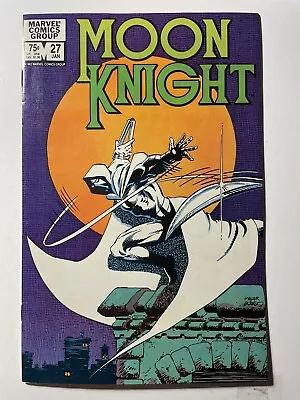 Buy Marvel Moon Knight #27 Frank Miller Cover 1982 • 3.95£