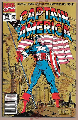 Buy Captain America #383 - 03/1991 - Marvel Comics Iam Legend Key Cover Art Jim Lee • 5.54£