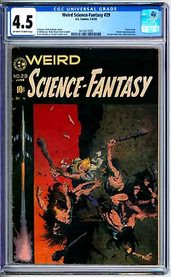 Buy Weird Science-Fantasy 29 CGC Graded 4.5 VG+ Frazetta E.C Comics 1955 • 869.63£
