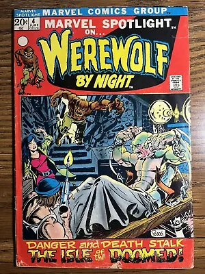 Buy Marvel Spotlight 4 3rd Werewolf By Night 1st App Darkhold Marvel Comics 1972 • 71.22£