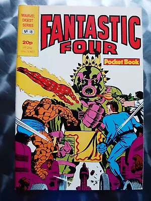 Buy Marvel Digest UK Fantastic Four Pocket Book #18 - 1981 • 6.99£