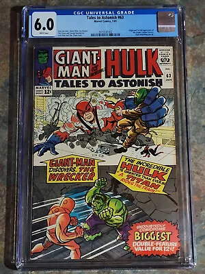 Buy Tales To Astonish 63  CGC 6.0  White Pages • 312.02£