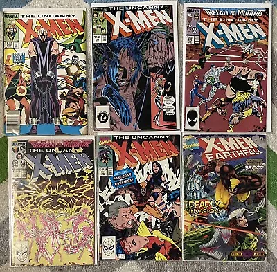 Buy UNCANNY X-MEN # 200- 261 + X-men Earthfall (reprints#232-234), Mixed Lot • 12.06£