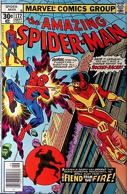 Buy Amazing Spider-Man #172 (vol 1), Sep 1977 - VF- - First Rocket Racer - Marvel • 25.58£