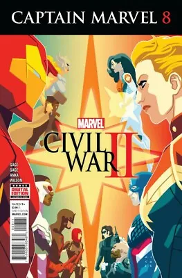 Buy Captain Marvel #8 (2016) Vf/nm Marvel • 3.95£