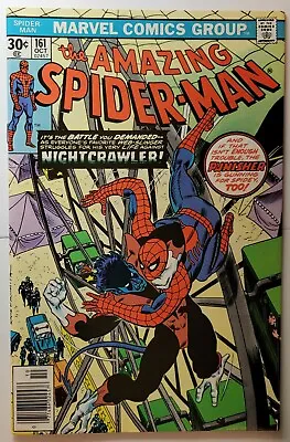 Buy Amazing Spider-Man 161 (1976) John Romita Cover Art Len Wein Story  Nightcrawler • 80.42£