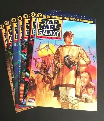 Buy Star Wars Galaxy Lucasfilm Magazines #2 #3 #4 #8 #9 #10 #12 Topps 1995-97  • 15.76£