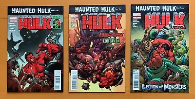 Buy Hulk #50, 51 & 52 Haunted Hulk All 3 Parts (Marvel 2012) 3 X VF/NM & NM Comics. • 26.95£