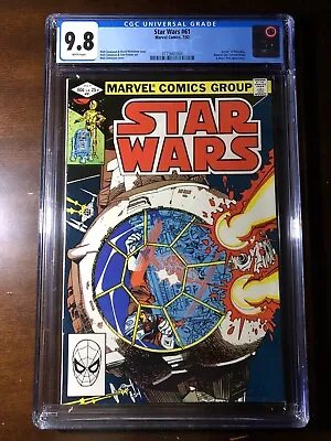Buy Star Wars #61 (1982) - Death Of Shira Brie! - CGC 9.8 - White Pages! • 155.91£