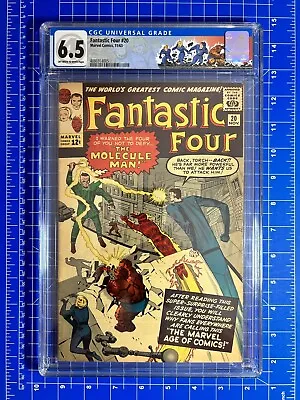 Buy Fantastic Four #20 CGC 6.5 Origin 1st Appearance Molecule Man • 433.67£