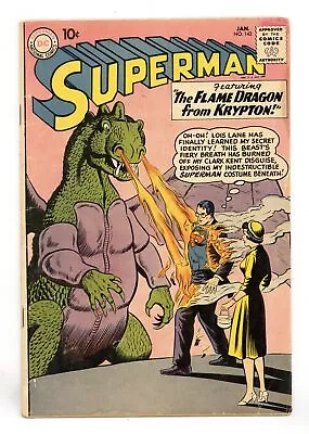 Buy Superman #142 GD+ 2.5 1961 • 20.09£