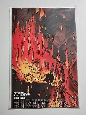 Buy Burning Man #1 Bad Idea Comic Book NM First Print Last One • 17.49£