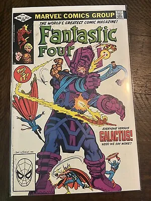 Buy Fantastic Four #243 “Shall Earth Endure?” - John Byrne Iconic Galactus Cover • 15.79£
