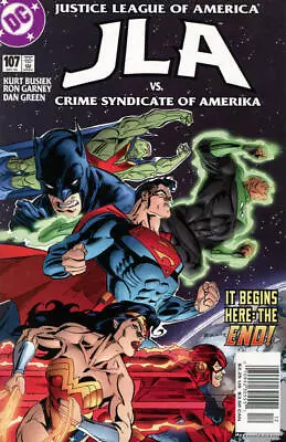 Buy JLA #107 (Newsstand) FN; DC | Justice League Of America Kurt Busiek - We Combine • 11.84£