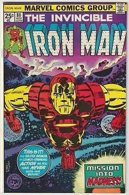 Buy Invincible Iron Man  #80     (Marvel 1975)      VFN • 19.95£