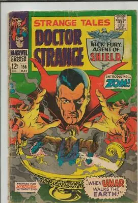 Buy Strange Tales #156 ORIGINAL Vintage 1967 Marvel Comics Dr Strange 1st Zom • 27.59£