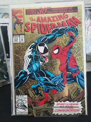 Buy Amazing Spider-man #375: 1st Anne Weying(She-Venom) & Carl Brock (Marvel 1993) • 9.59£