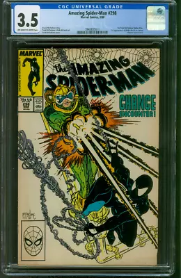 Buy Amazing Spider Man 298 CGC 3.5 1st Todd McFarlane Art 1988 Venom Cameo • 47.96£