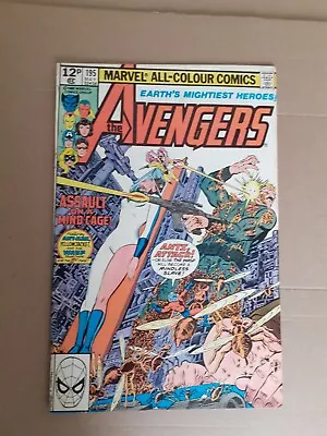 Buy Avengers No 195. 1st Appearance Of Taskmaster In  Cameo. V/FV. 1980 Marvel Comic • 14.99£