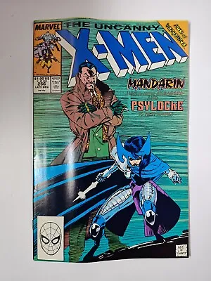 Buy Uncanny X-Men #256 Classic Psylocke Costume Debut Jim Lee Marvel Comics 1989 • 9.23£